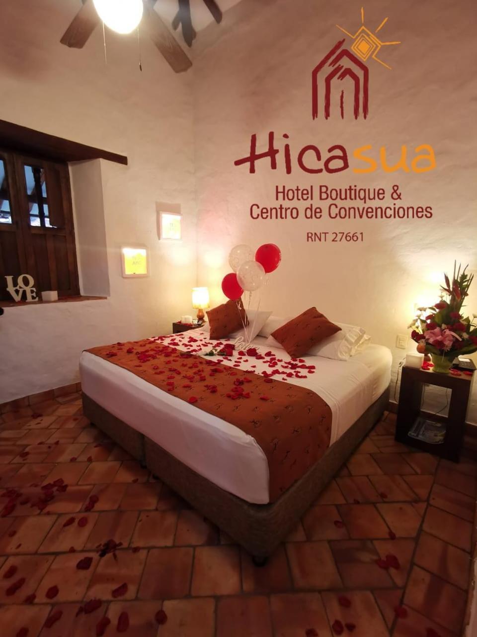 Hotel Hicasua Y Centro De Convenciones Barichara Dış mekan fotoğraf